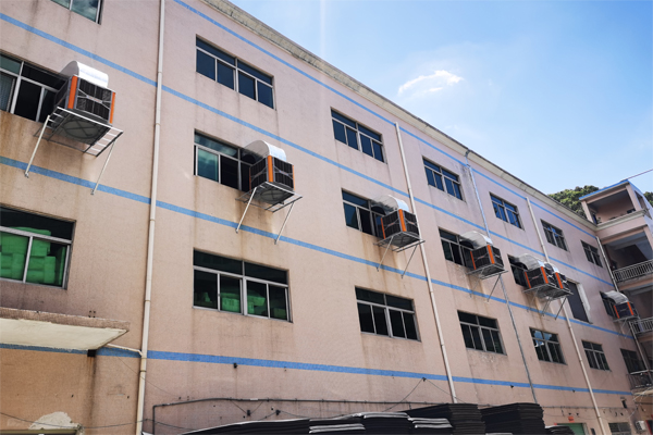 瑞泰風電子廠降溫設備案例圖
